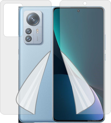 ZINGTEL Front and Back Tempered Glass for MI 12 PRO DIMENSITY (Edge To Edge TPU Full Coverage)(Pack of 1)