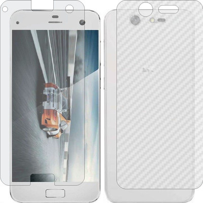 Fasheen Front and Back Tempered Glass for LYF EARTH 2(Pack of 2)