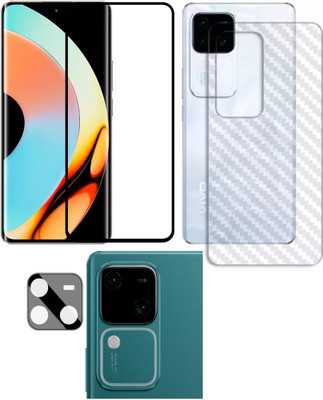 NEMIZI Front and Back Tempered Glass for Vivo V30 Pro(Pack of 3)