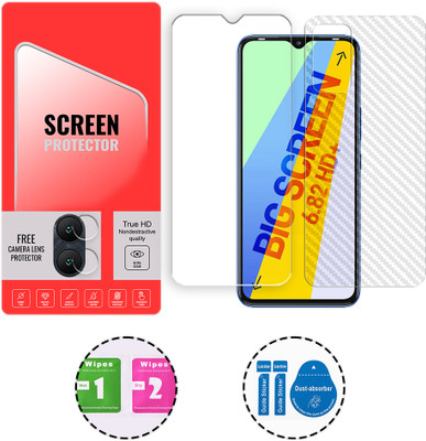 ARBAN Front and Back Tempered Glass for Infinix Hot 12 4G (1 FREE CAMERA LENS) WITH FRONTBACK SCREEN PROTECTOR(Pack of 1)