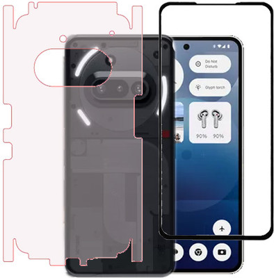 AARERED Front and Back Tempered Glass for Nothing Phone (3a)(Pack of 1)