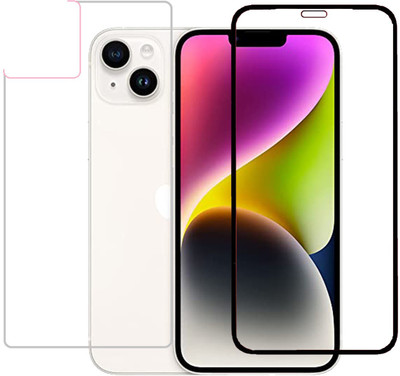 ECMERED Front and Back Tempered Glass for iPhone 14 Plus(Pack of 1)