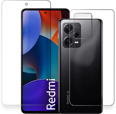 ARBAN Front and Back Tempered Glass for Xiaomi Redmi Note 12 Pro Plus 5G FRONT BACK(Pack of 1)