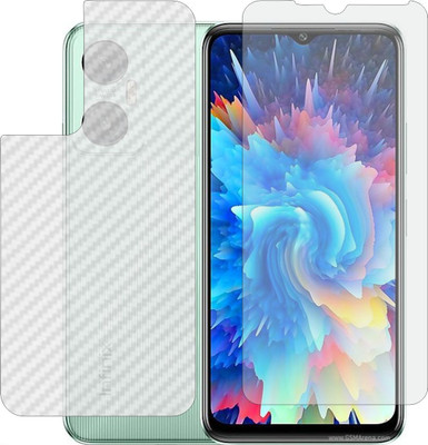 Fasheen Front and Back Tempered Glass for INFINIX X666(Pack of 2)