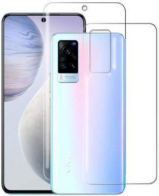 ARBAN Front and Back Tempered Glass for Vivo X50 Front Back Flexible Tempered Glass(Pack of 1)