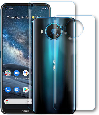 ARBAN Front and Back Tempered Glass for NOKIA 8.1 Front Back Flexible Tempered Glass(Pack of 1)
