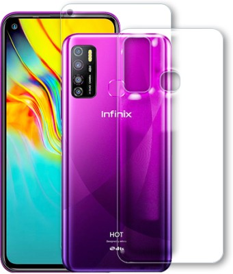 ARBAN Front and Back Tempered Glass for Infinix Hot 9 Play Front Back Flexible Tempered Glass(Pack of 1)