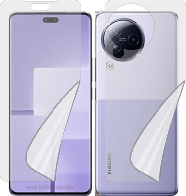 ZINGTEL Front and Back Tempered Glass for XIAOMI CIVI 3 5G (Edge To Edge TPU Full Coverage)(Pack of 1)