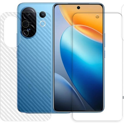 KHWABEEDA Front and Back Tempered Glass for VIVO T4 PRO 5G(Pack of 2)