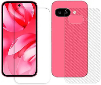 MUTAALI Front and Back Tempered Glass for Google Pixel 9a(Pack of 1)