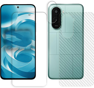 MUTAALI Front and Back Tempered Glass for Poco M7 Plus 5G(Pack of 1)