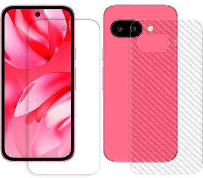 KHWABEEDA Front and Back Tempered Glass for GOOGLE PIXEL 9A 5G(Pack of 2)