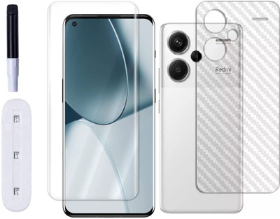 Bai and kaka Front and Back Tempered Glass for Redmi Note 13 Pro Plus 5G(Pack of 2)