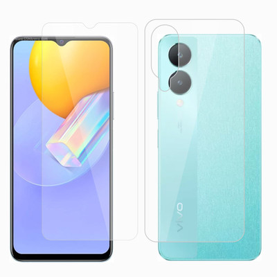 Ten To 11 Front and Back Tempered Glass for ViVO Y28 5G(Pack of 2)