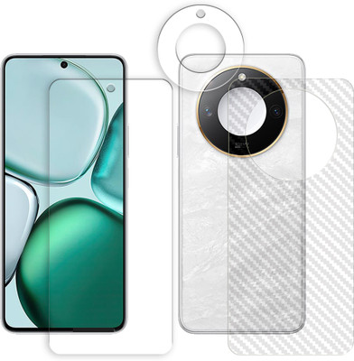 ARBAN Front and Back Tempered Glass for Honor X9c Smart 5G Tempered Glass Screen Protector | Anti-Scratch | Edge to Edge Full Coverage | 9H Hardness (1 FRONT SCREEN GUARD + 1 BACK CARBON FIBER SKIN + 1 CAMERA LENS PROTECTOR)(Pack of 3) ARBAN Front and Back Tempered Glass for Honor X9c Smart 5G Tempered Glass Screen Protector | Anti-Scratch | Edge to Edge Full Coverage | 9H Hardness (1 FRONT SCREEN GUARD + 1 BACK CARBON FIBER SKIN + 1 CAMERA LENS PROTECTOR)(Pack of 3)