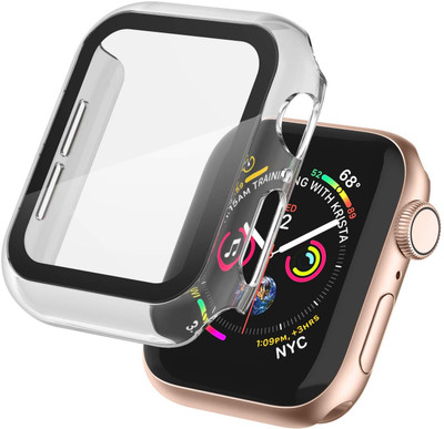 Aenoko Screen Guard for Apple Watch 38mm Series 3 | Series 2 | Series 1 Built-in Tempered Glass Screen Protector [TRANSPARENT](Pack of 1)