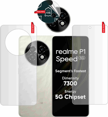 TIT ART Front and Back Tempered Glass for realme P1 Speed 5G, P1 Speed 5G, {CAMERA GLASS}(Pack of 3)