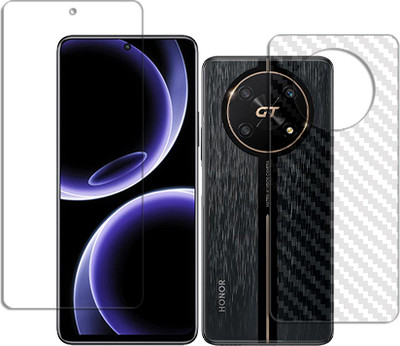 SOMTONE Front and Back Tempered Glass for Honor X40 GT Racing FRONT BACK SCREEN GUARD(Pack of 1)