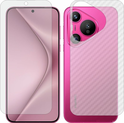 Fasheen Front and Back Tempered Glass for Huawei Pura 70 5G(Pack of 2)