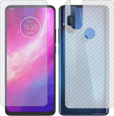 Fasheen Front and Back Tempered Glass for MOTOROLA MOTO ONE HYPER(Pack of 2)
