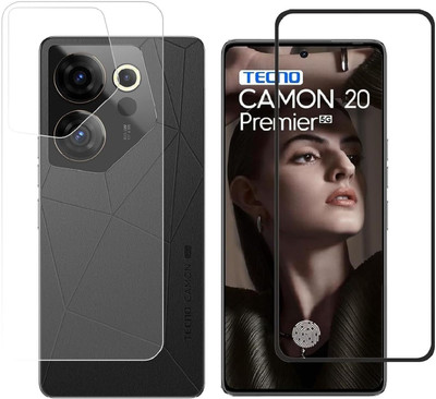 4 YARDS Front and Back Tempered Glass for Tecno Camon 20 Premier 5G (11-D)(Pack of 1)