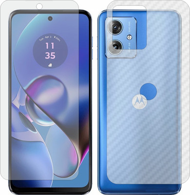 MOBART Front and Back Tempered Glass for Moto G64 5G(Pack of 2)