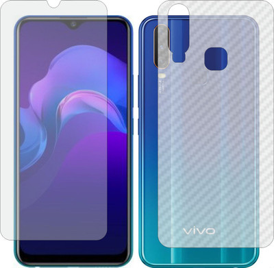 MOBART Front and Back Tempered Glass for VIVO Y15 2019(Pack of 2)