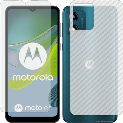 MOBART Front and Back Tempered Glass for MOTOROLA MOTO E13(Pack of 2)