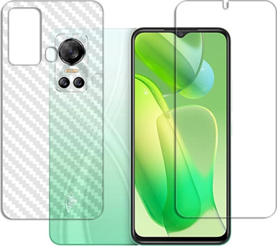 MUTAALI Front and Back Tempered Glass for itel S18(Pack of 1)