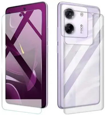 MUTAALI Front and Back Tempered Glass for M7 Pro 5G(Pack of 1)