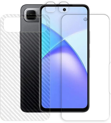 DB Front and Back Tempered Glass for INFINIX SMART 10 PLUS 4G(Pack of 3)