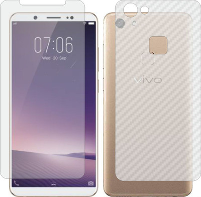 MOBART Front and Back Tempered Glass for VIVO V7 Plus(Pack of 2)