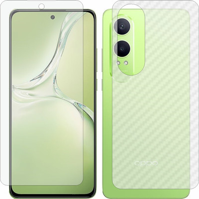 MOBART Front and Back Tempered Glass for Oppo K12x(Pack of 2)
