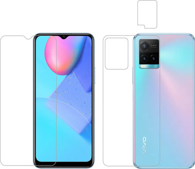Ten To 11 Front and Back Tempered Glass for Vivo Y21e(Pack of 3)