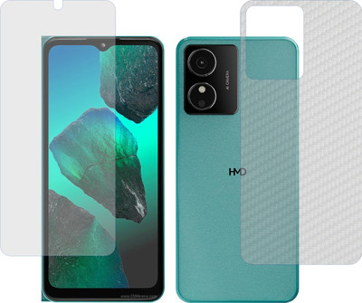Mobling Front and Back Tempered Glass for HMD Key(Pack of 2)