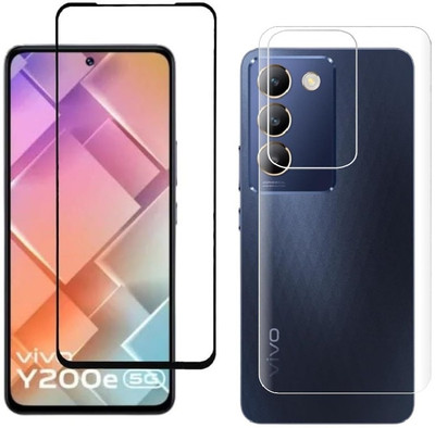 4 YARDS Front and Back Tempered Glass for Vivo Y200e 5G (11-D)(Pack of 1)