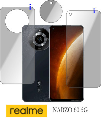 Cinzia Front and Back Tempered Glass for realme narzo 60 5G(Pack of 3)