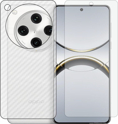 MOBART Front and Back Tempered Glass for Oppo Find X8 Pro(Pack of 2)