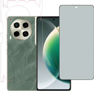 VAYUVAULT Front and Back Tempered Glass for Tecno-Camon 30 5G(Pack of 2)