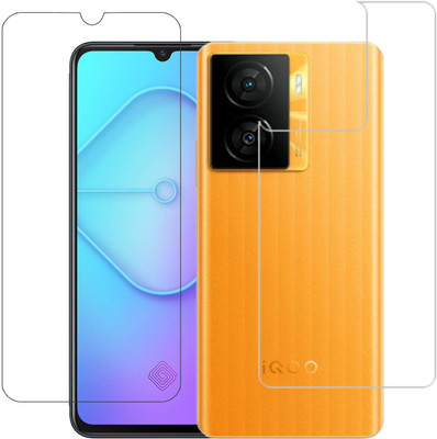 HOBBYTRONICS Front and Back Screen Guard for iQOO Z7 5G, iQOO Z7, Vivo iQOO Z7, Vivo iQOO Z7 5G(Pack of 1)