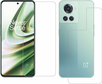 Ten To 11 Front and Back Tempered Glass for OnePlus 10R 5G(Pack of 2)
