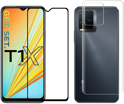 4 YARDS Front and Back Tempered Glass for Vivo T1x (D-Plus)(Pack of 1)
