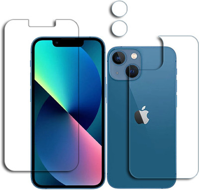 SOMTONE Front and Back Tempered Glass for Apple iPhone 13 mini FRONTBACK TEMPERED GUARD(Pack of 1)
