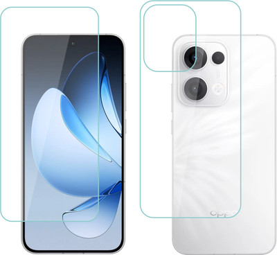 Ten To 11 Front and Back Tempered Glass for Oppo Reno 14 Pro(Pack of 2)