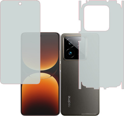 ECMERED Front and Back Tempered Glass for REALME GT7 PRO, Realme gt7 pro(Pack of 1)