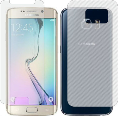 MOBART Front and Back Tempered Glass for Samsung Galaxy S6 Edge(Pack of 2)