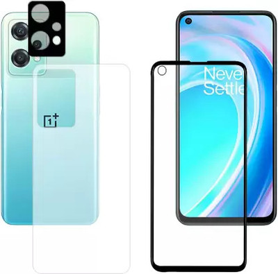 Olonga Front and Back Tempered Glass for ONEPLUS NORD CE 2 LITE 5G(Pack of 3)