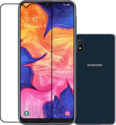 MUTAALI Front and Back Tempered Glass for SAMSUNG A10E(Pack of 1)