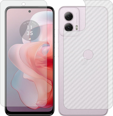 Mobling Front and Back Tempered Glass for Motorola G Power 2024(Pack of 2)