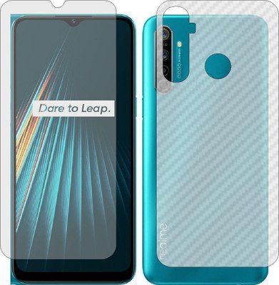 Fasheen Front and Back Tempered Glass for REALME 5 I(Pack of 2)
